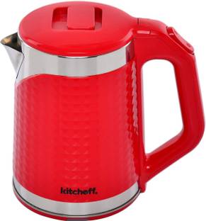 SOLIAM Multi-Purpose Kettle Multi Cooker Electric Kettle (1.8 L, RED) Electric Kettle