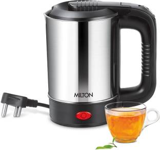 MILTON Euroline Electric Travel Kettle With Handle, 1000 Watt, 500 ml Electric Kettle