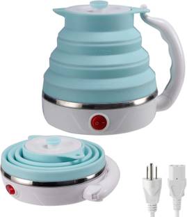 DSAFE Travel Portable Kettle, Foldable Electric Kettle,Food Grade Silicone,600ML Electric Kettle