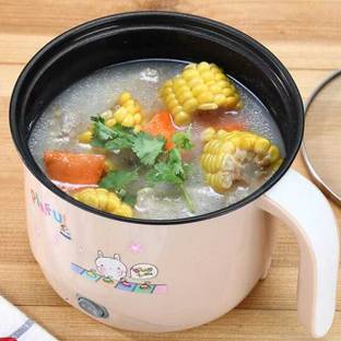 CREATION BAZAAR Multiperpse Non Stick Rice Electric Cooker Frying Boiling Cooking Rice Cooker, Travel Cooker, Egg Cooker, Egg Boiler