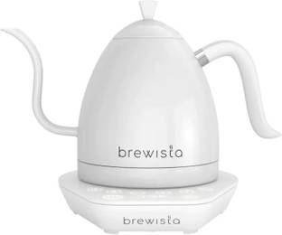 Brewista Artisan Gooseneck Kettle – White with White Base, 600ml Beverage Maker