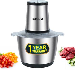 iBELL MT300SM Meat Mincer, SS Bowl, 800 Watt, Chopping Vegetable - Fruit - Nut, Electric Meat Grinder