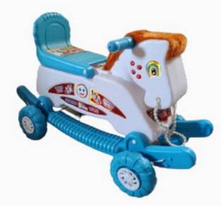 oh baby PLASTIC MANGOLI HORSE AND RUNNING RIDE ON WITH AMAZING COLOR Sleeping Bag