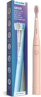 ORACURA SB100 Sonic Lite Electric Battery Operated Toothbrush With 36,000 Strokes/minute Electric Toothbrush