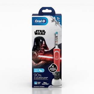 Oral-B Kids Featuring Star Wars Characters Rechargeable Kids Star Wars Rotating, 2 Fun Modes,Pro Timer & Electric Toothbrush