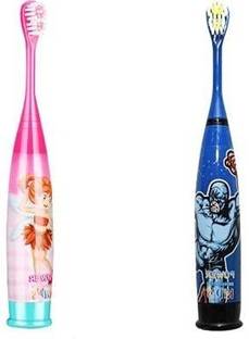 SARASI New Vibration Toothbrush With Additional Head For Kids[Random Color, Pack 1] Electric Toothbrush