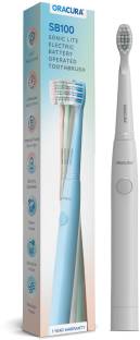 ORACURA SB100 Sonic Lite Electric Battery Operated Toothbrush With 36,000 Strokes/minute . Electric Toothbrush