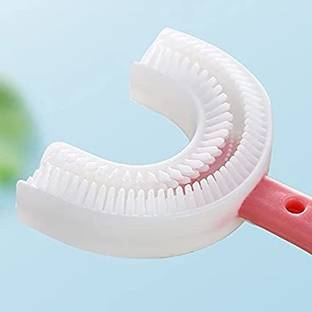 hpg traders U Shape Toothbrush Kids, U-Shaped Convenient Tooth Wash Cleaning Brush Oral Care Electric Toothbrush