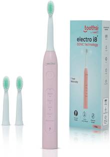 Electro Toothsi i8 Electric Toothbrush with 5 Modes | Advanced Rechargeable for Complete Care Electric Toothbrush