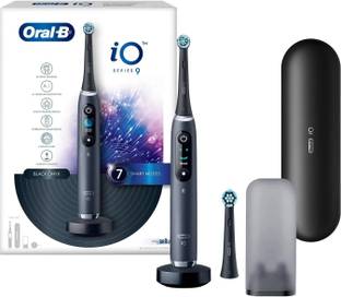 Oral-B Io9 Ultimate Electric, 7 Smart Modes, Interactive Display, 3Hr Quick Charge Electric Toothbrush