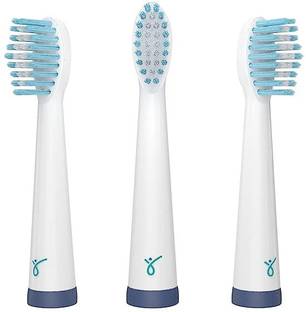 caresmith SPARK Electric Toothbrush Replacement Brush Heads 3 Pack (Medium) Electric Toothbrush