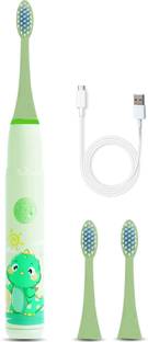 Obvie Electric Rechargeable Toothbrush for Kids, Comes with 3 Brush Heads And 5 Modes Electric Toothbrush