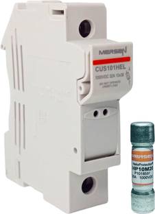 DAYSTAR SOLAR Mersen 20A DC Fuse with 32A 1000VDC 10KA DC Fuse Holder - Durable Protection for Solar & DCDB Systems Electrical Fuse Electrical Fuse