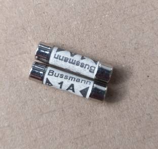 gobagee Ceramic Fuse Size 6X25mm 250V Fast Blow- 1 amp Electrical Fuse (pack of 2) Electrical Fuse