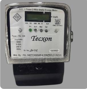Texon electric sub meter Digital sub meter big strong CABINET ISI MARK T123 Electrical Fuse