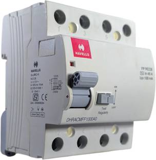 HAVELLS FP 40A 100mA EURO II DHRACMFF100040 MCB