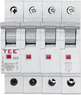 The Elite Electrotek Miniature Circuit Breaker, Overload & Surge Protection, Home and Industrial Use MCB Triple POLE 16 AMP 240V MCB