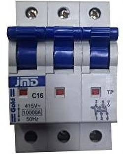 jmD Gold 16A C Curve TP Three Pole MCB JMD16ATP MCB