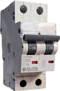 Polycab DP C 16A MCB POLYSCHIELD MCB