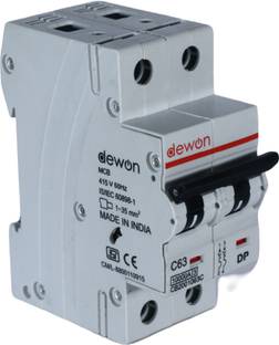 Dewon Electric 63A C Type DP MCB 10kA 63A MCB