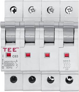 The Elite Electrotek Miniature Circuit Breaker, Overload & Surge Protection, Home and Industrial Use MCB Triple POLE 10 AMP 240V MCB