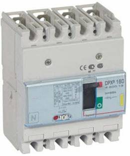Legrand 420013- 63A 4P DPX160 ICU 16kA THERMAL MAGNETIC MCCB 420013 MCB