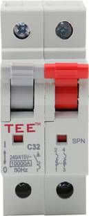 The Elite Electrotek Single With Pole Neutral 10A Miniature Circuit Breaker 240V TPN C Curve Heavy Duty Electrical Switch for Commercial & Home Use Compact & Durable ISI Marked MCB