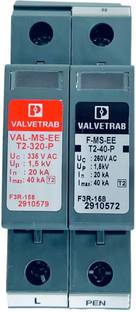 DAYSTAR SOLAR AC SPD PHOENIX CONTACT VAL-MS 320/1+1-FM SINGLE PHASE SURGE PROTECTION DEVICE FOR 600V MCB