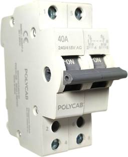 Polycab 40A DP CHANGEOVER GMC102P002 MCB