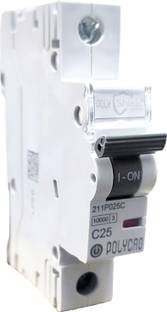 Polycab SP C 25 10ka POLYSHIELD MCB