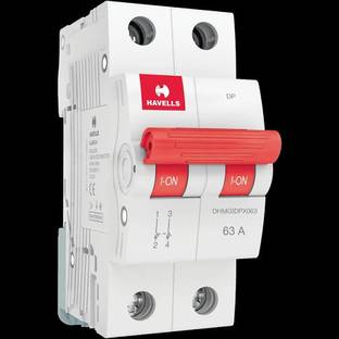 HAVELLS 63A DP ISOLATER MCB X7 MCB