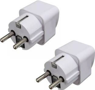 vadda bai 2 Adapter For India UK US AU To European Plug Converter Two Pin Plug