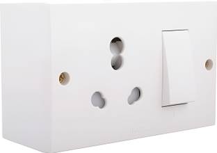 ANCHOR Penta S.S Combined with box (pack of 2) 16 A Three Pin Socket