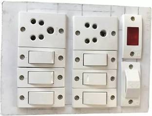 BAHUL Electrical socket 0.1 6 A Three Pin Socket
