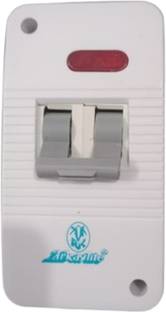 ARKAYLITE D P SWITCH 32A With 240V Indicator Heavy Duty 32 A Two Pin Socket