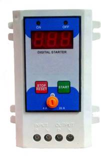XM-INDIA Digital Air conditioner ON OFF switch or Motor starter switch with overload protection 20 A Two Pin Socket