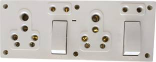 element hub 16 amp ss combine box Switch+Socket+Indicator Combined Board One Way 16 A Three Pin Socket
