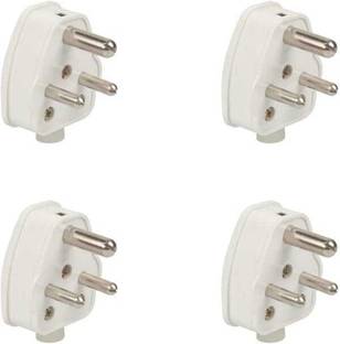 ANCHOR By Panasonic 6A 3 Pin Plug Top 240V. (Pack of 4) 6 A Three Pin Socket