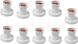 TM&W Batten Bulb Holder Light Socket Socket Plastic Light Socket 2 A Two Pin Socket