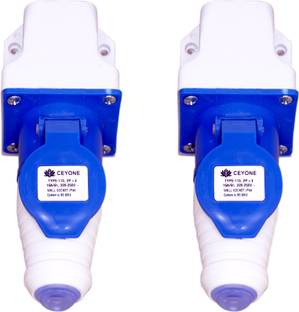 Influxx INFLX_141 Industrial male and Female Plug and socket 32 A Three Pin Socket