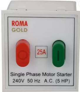 ANCHOR Roma 25A Motor Starter Switch 20405 (Pack of 2) 50 A Two Pin Socket