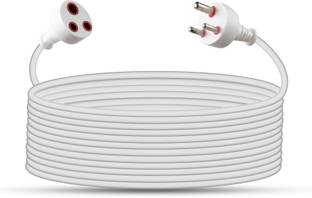 SUPER GEC 3 Pin PVC Male to Female | Expandable Electric Extension Volt 1100 10 A Three Pin Socket