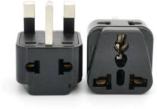 WOWSOME 1 Pcs Type G Multiplug for India to UK, UAE, Hong Kong, Singapore, Malaysia 13 A Three Pin Socket