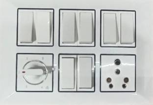 BAHUL Modular electric board with conection 6 A Single Pin Socket