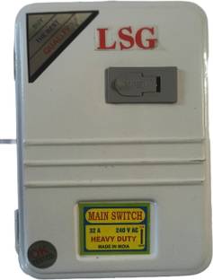 LSG SINGLE PHASE MAIN SWITCH 32A 200 A One Way Electrical Switch