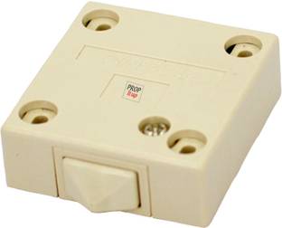 Prop It Up Automatic Reset Switch 143AW Wardrobe Light Switch Door Control Cabinet Switch 3 A One Way Electrical Switch
