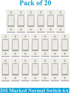 Sauran 6 A One Way Electrical Switch