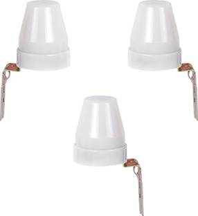 GIANT IMPEX Water roof Auto Day/Night LDR Photocell Motion sensor 6 A One Way Electrical Switch