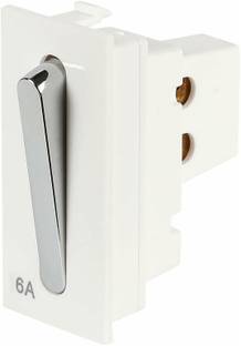 CONA Chrome 6 A One Way Electrical Switch