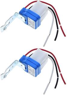 Divinext 2pc Combo Auto Day/Night Lamp On & Off Photocell LDR Sensor Light Controller Smart Sensor Light